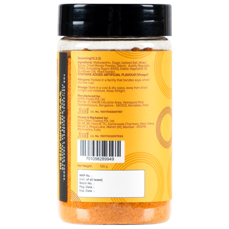 Jain Achari Tikka Seasoning, 100g (Sprinkle on Makhana & Chips, Traditional Spice Blend)