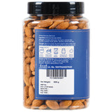 Urban Platter Raw California Almonds, 500g (Rich in Fibre | Rich in Protein)