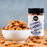 Urban Platter Roasted Unsalted California Almonds, 100g (Premium California Almonds , Rich in Fiber & Protein , Add to Fruit Salads , Oatmeal , Mueslis , Trail Mixes , Desserts , Ice creams, Baked Goods, Travel-friendly pack)