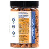 Urban Platter Roasted Unsalted California Almonds, 200g (Premium California Almonds, Rich in Fiber & Protein, Oven Roasted, Add to Fruit Salads, Oatmeals, Mueslis, Trail Mixes, Desserts, Ice creams, Baked Goods)