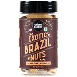 Urban Platter Exotic Brazil Nuts, 100g [Premium | Grade A | Rich in Selenium | Product of Peru]