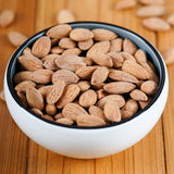 Urban Platter Roasted Salted California Almonds, 200g (Premium California Almonds seasoned with Pink salt, Rich in Fiber & Protein,Trail Mixes, Desserts, Ice creams, Baked Goods)