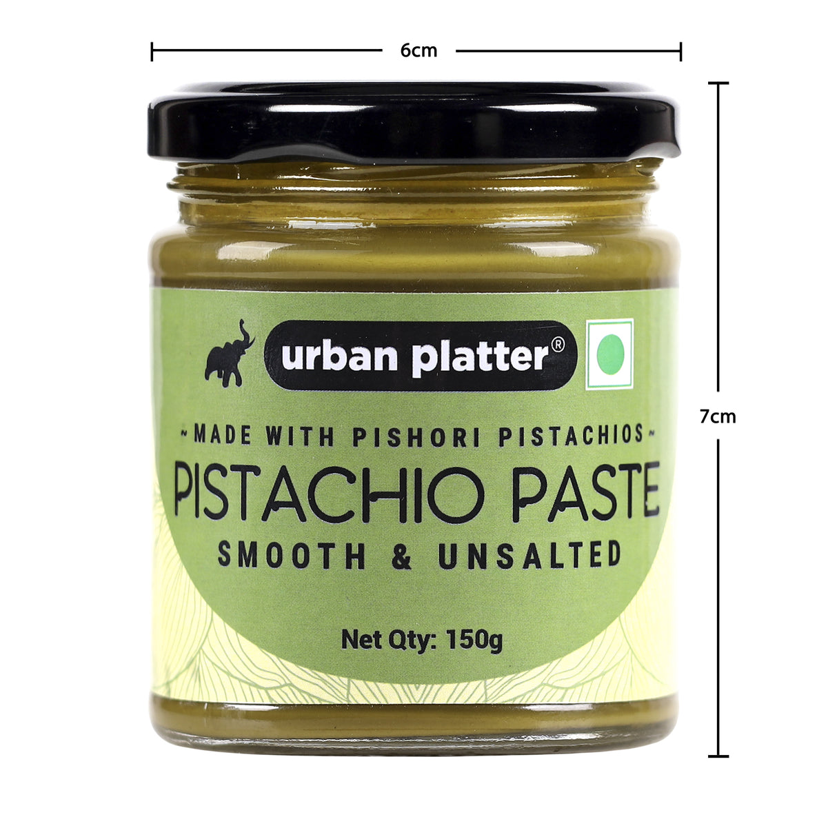 Urban Platter Pishori Pistachio Paste, 150g (Pure Pista Butter)