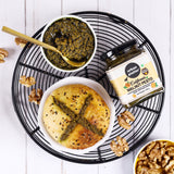 Urban Platter Classic Italian Style California Walnut and Basil Pesto, 250g (Chunky | Savoury| Burst of flavours | Perfectly Plant Based)