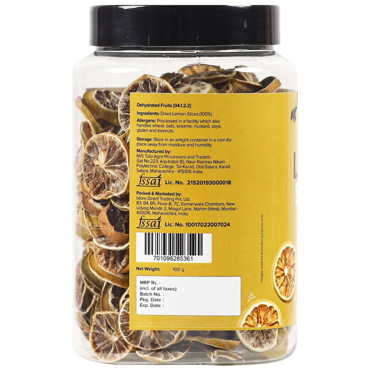 Urban Platter Dehydrated Lemon Slices, 100g