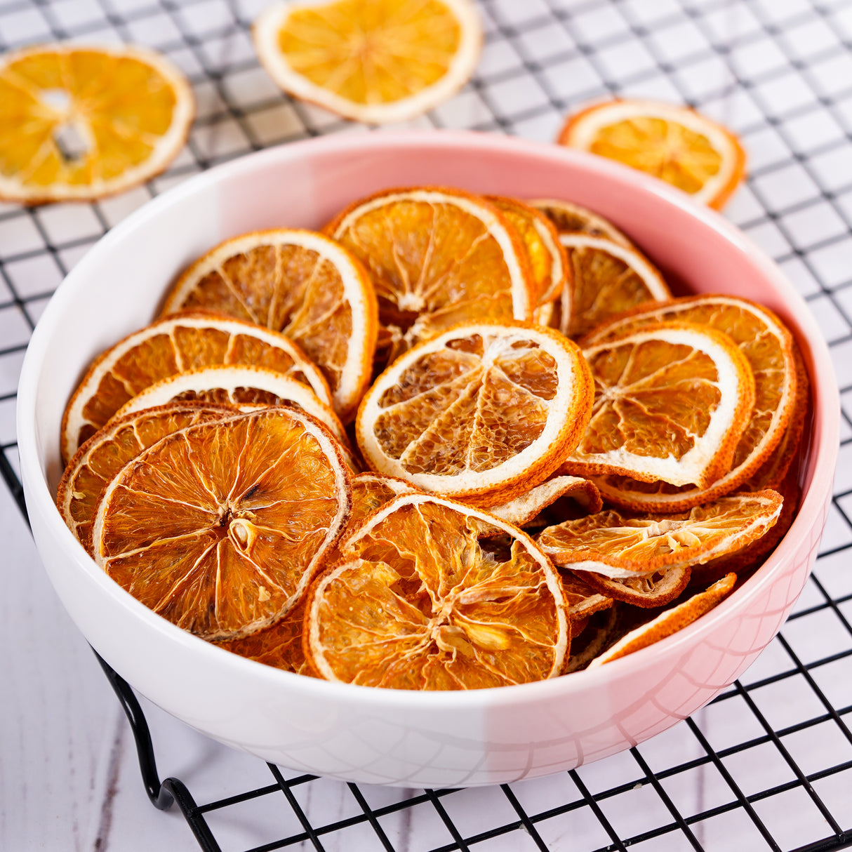 Urban Platter Dried Orange Slices, 100g (Unsweetened, Citrus & Aromatic, Add to baked items, confectionery, chocolates, snacks, cocktails)