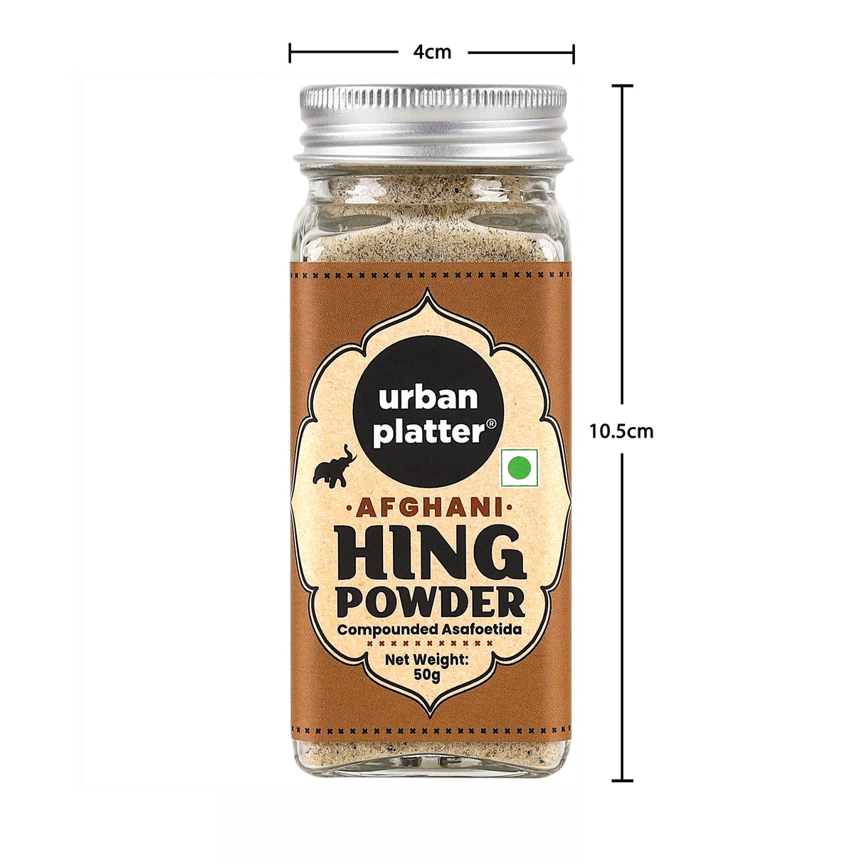 Urban Platter Premium Hing Powder, 50g (Compounded Asafoetida Powder | Tempering Essential | Natural Digestive Aid | Perfect for Daily Cooking)