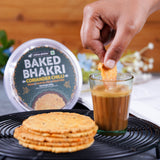 Urban Platter Baked Coriander Chilli Bhakri, 200g (Wheat Free, Traditional Gujarati Snack)