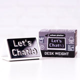 Urban Platter Desk Weight, 71g (3 in 1 Paper Weight, Heavy & Durable, Perfect for Office Desk, With Message for Efficient Management)