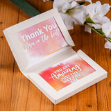 Urban Platter Appreciation Greeting Card (Greeting Card for Loved Ones, Perfect for Gifting | 4 Styles in Card Paper | Pack of 20 Greeting Cards + Envelopes)