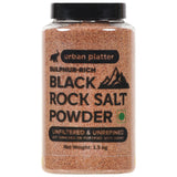 Urban Platter Black Rock Salt Coarse, 1.5Kg (Kala Namak | Crystals | Additive Free)