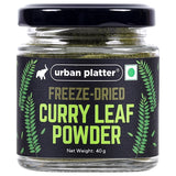 Urban Platter Freeze Dried Curry Leaf Powder, 40g (Easy to Use | Fine Ground | Add to smoothies, buttermilk, herbal drinks)