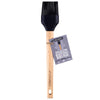 Silicone Basting Brush,Wooden Basting Brush with Silicone Bristles for BBQ/Grilling/Pastry With Wooden Handle (Easy to Clean, Perfect for Non-stick Utensils, Heat-Resistant)