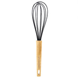 Urban Platter Silicone Wire Whisk, Milk and Cream Beater Blender -  Blending, Whisking, Beating, Stirring With Wooden Handle [Easy to Clean, Perfect for Non-stick Utensils, Heat-Resistant]