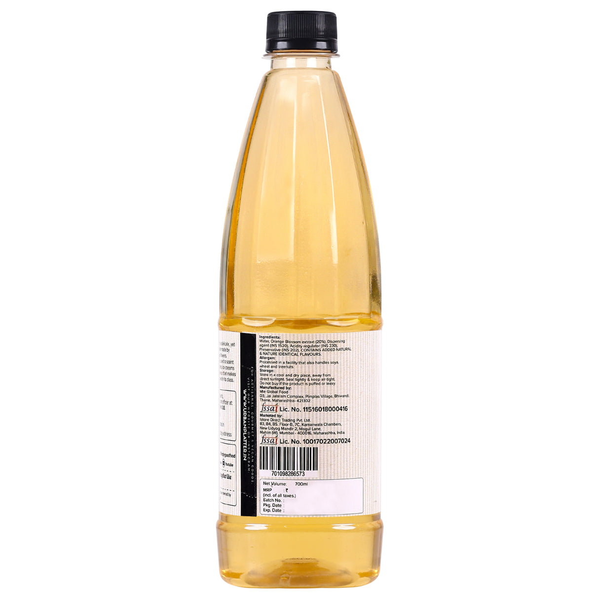 Urban Platter Orange Blossom Water, 700ml [Orange Flower Water] - product image 2
