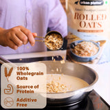 Urban Platter Rolled Oats, (100% Whole Grain | High-fibre | High-Protein)