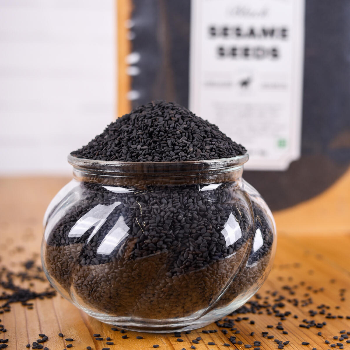 Urban Platter Black Sesame (Til) Seeds, 1Kg