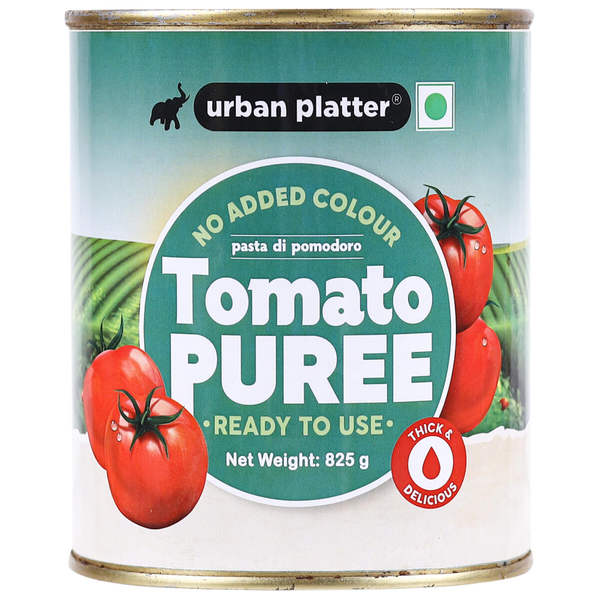 Urban Platter Tomato Puree Can, 825g [Puree De Tomates]