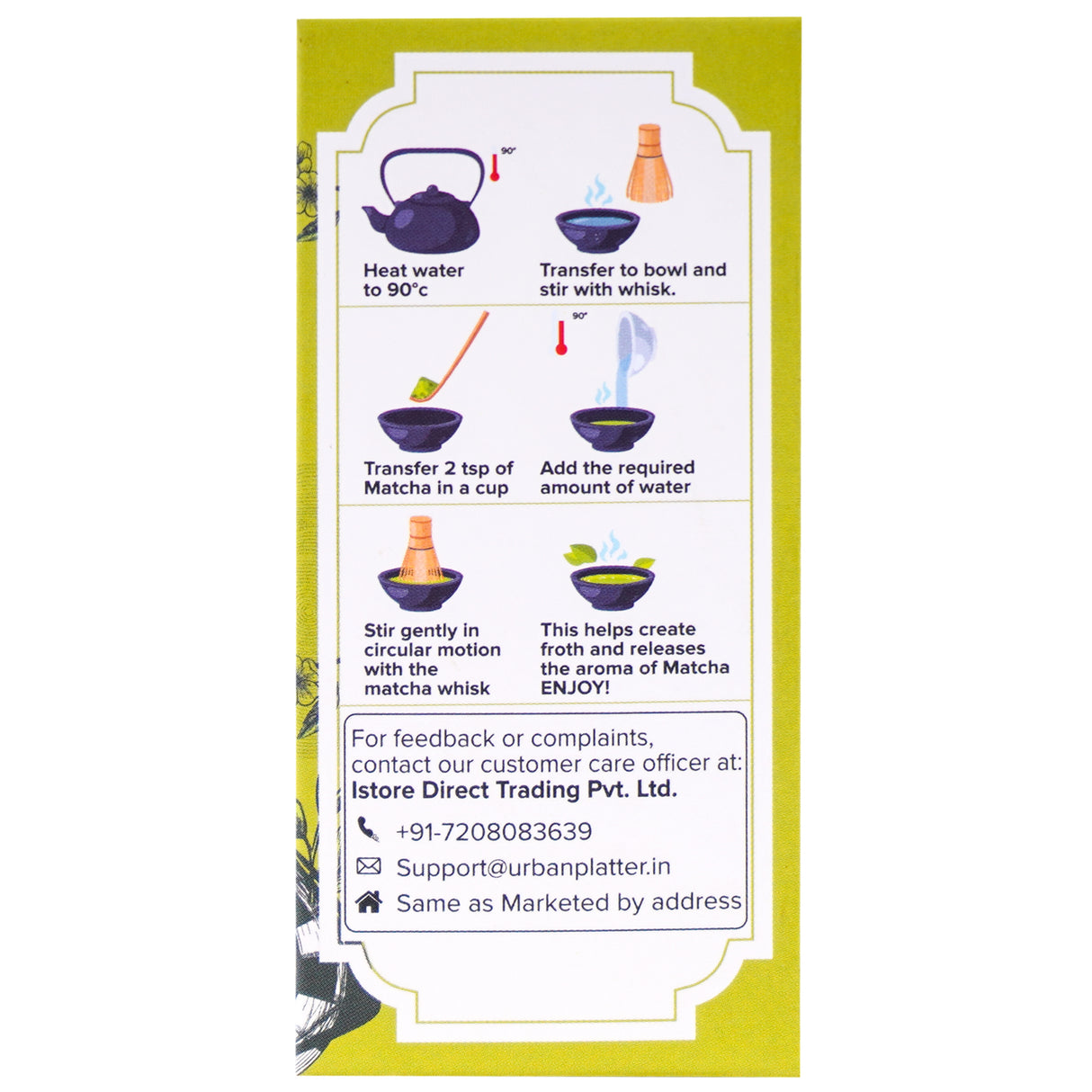 Urban Platter Handmade Bamboo Matcha Whisk/ Chasen - Whisk Your Way to Deliciously Smooth Matcha