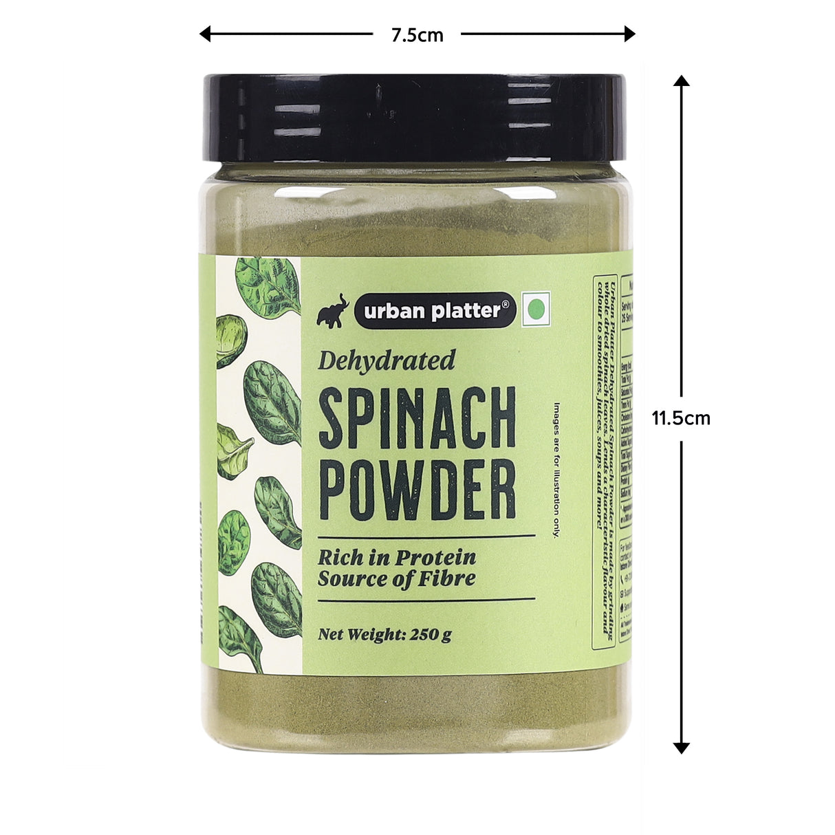 Urban Platter Dehydrated Spinach Powder, 250g