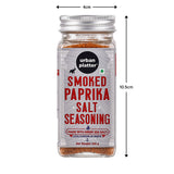 Urban Platter Smoked Paprika Salt Seasoning, (Product of Greece, Made from Greek Sea Salt, Naturally Cold Smoked, Season Vegetables)