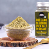 Urban Platter Oregano Seasoning with Sea Salt & Sesame, 100g (Product of Greece, Made from Greek Sea Salt, Mediterranean Herb, Season Vegetables)