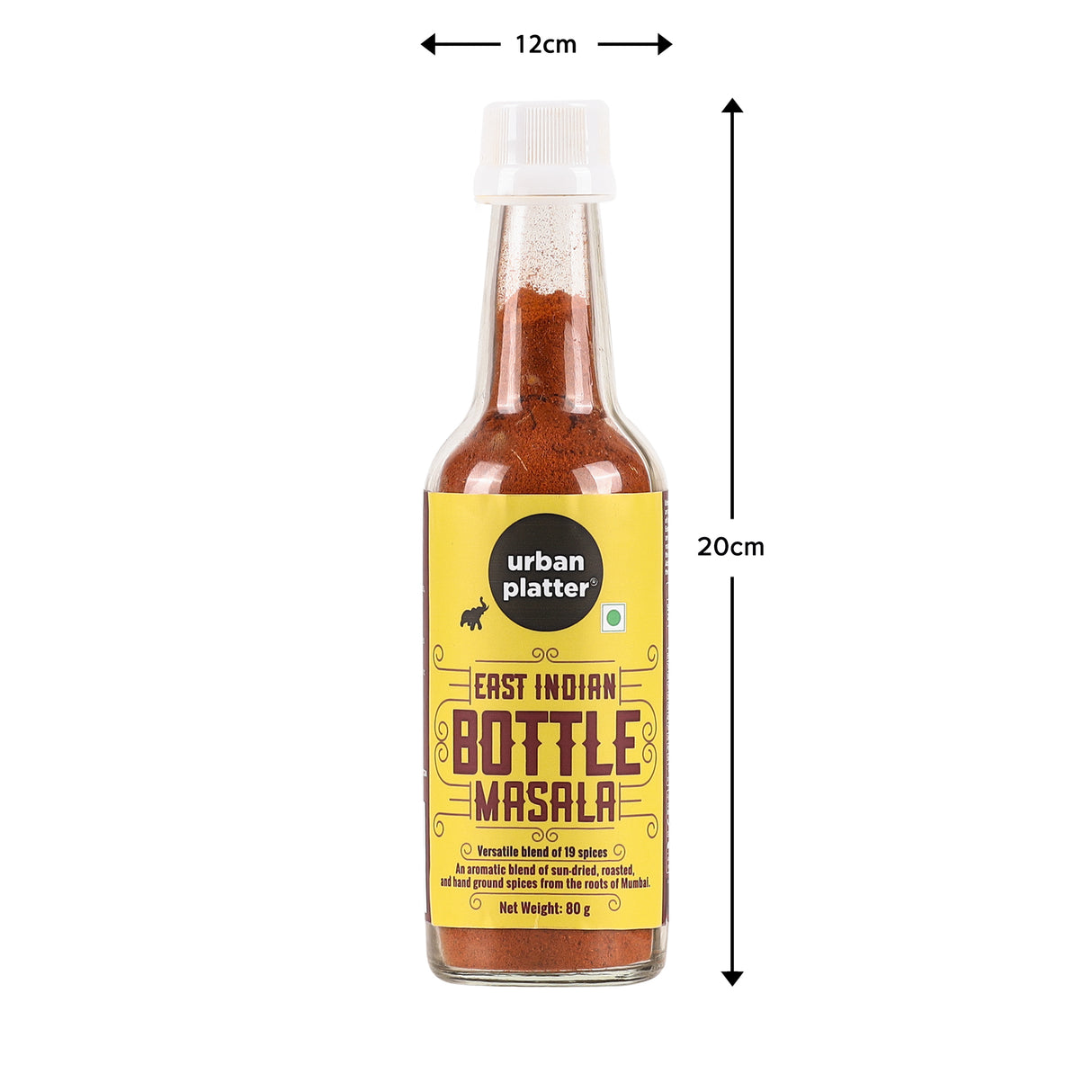 Urban Platter East Indian Bottle Masala, 80g (Versatile Blend of 19  Spices | Add to curries, dals, and vegetables)