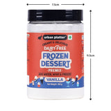 Urban Platter Dairy-Free Frozen Dessert Vanilla Premix, 300g (Product of Europe, Creamy &amp; Delicious, Enjoy with Waffles, Cold Coffee, Hot Chocolate &amp; more!)