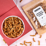 Urban Platter Crunchy Soyabean Sticks, 200g [ Soya Chakli, High Protein, Delicious Snack]