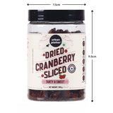 Urban Platter Dried Sliced Cranberries, 250g (Product of USA | Tart & Sweet | Enjoy as Snack | Source of Antioxidants)