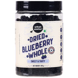 Urban Platter Dried Blueberries, 250g (Sweet & Mildly Tart | Garnish or Add to Fruit Salads, Oatmeals, Mueslis, Trail Mixes, Ice creams, Baked Goods | Product of USA)