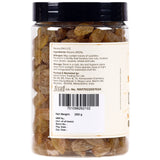 Urban Platter Indian Golden Raisins, 250g (Garnish or Add to Fruit Salads, Oatmeals, Mueslis, Trail Mixes, Ice creams, Baked Goods, Kheer & Ladoos)