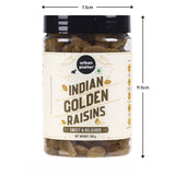 Urban Platter Indian Golden Raisins, 250g (Garnish or Add to Fruit Salads, Oatmeals, Mueslis, Trail Mixes, Ice creams, Baked Goods, Kheer & Ladoos)