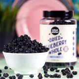 Urban Platter Dried Blueberries, 500g (Sweet & Mildly Tart | Garnish or Add to Fruit Salads, Oatmeals, Mueslis, Trail Mixes, Ice creams, Baked Goods | Product of USA)