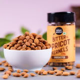 Urban Platter Bitter Apricot Kernels, 100g (Rich in Protein & Fiber, Stored in Refrigeration for Long Lasting Freshness)