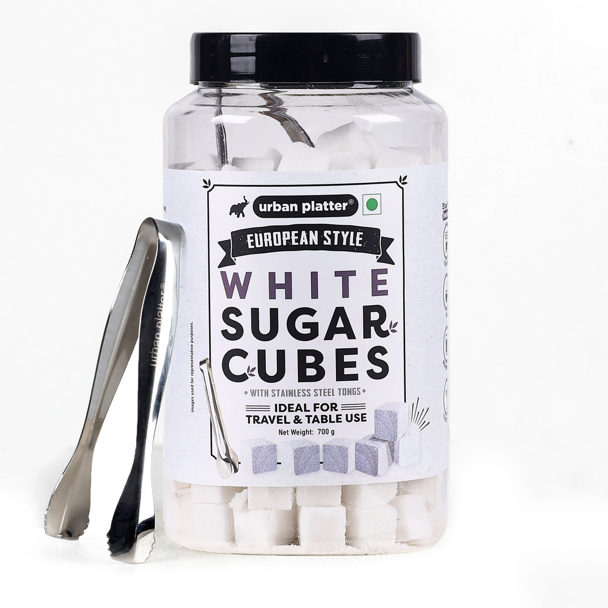 Urban Platter European Style White Sugar Cubes, 700g