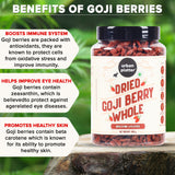 Urban Platter Goji Berries, (Antioxidant-Rich Superfood | Naturally Sweet & Chewy | Great for Snacking, Smoothies & Baking)