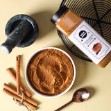 Urban Platter Cinnamon (Dalcheeni) Powder Shaker Jar [All Natural, Premium Quality, Flavourful, Ground Fresh in Small Batches]