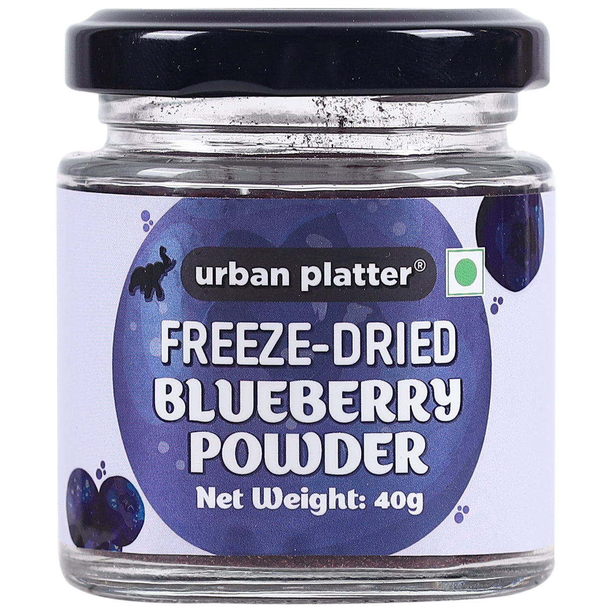 Urban Platter Freeze Dried Blueberry Powder, 40g