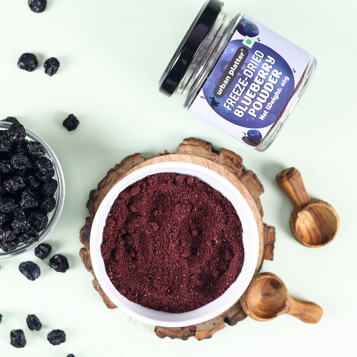 Freeze Dried Blueberry Powder, 40g
