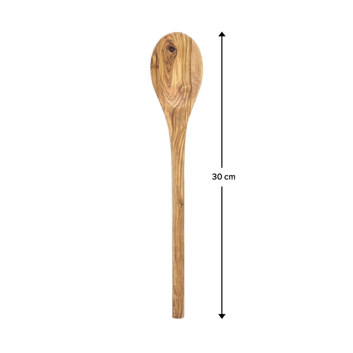 Urban Platter Olive Wood Spoon, 1 Unit (Product of Tunisia, Made from Olive Wood, Durable & Sturdy, Tunisian craftsmanship)