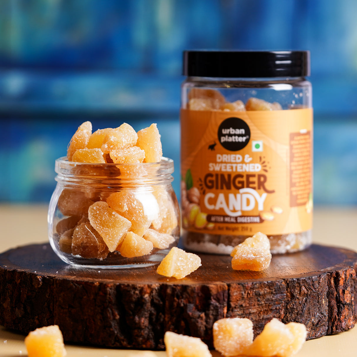 Urban Platter Dried Ginger Candy, 250g