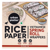 Urban Platter Large Rice Paper Sheets, 1kg (Vietnamese Spring Roll Wrappers Pan Asian Cuisine, Ideal for rolls and Crackers)