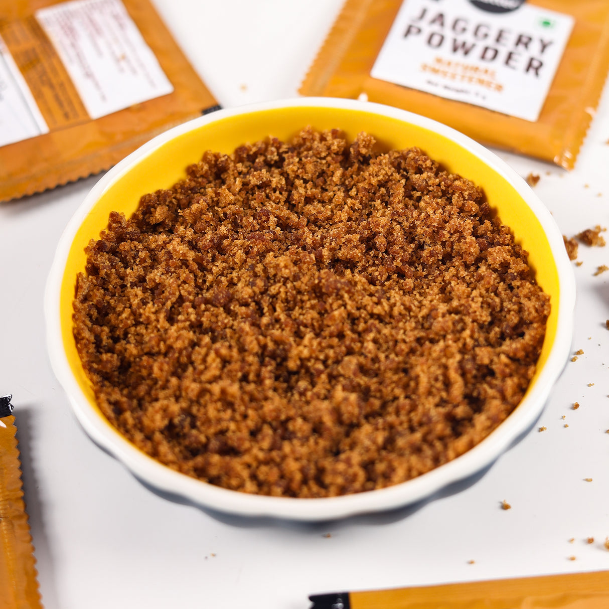 Urban Platter Jaggery Powder Sachets [5 grams Each]