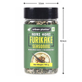 Urban Platter Nori Komi Furikake Seasoning, 100g (Japanese Style, Made with Ao Nori, Sesame Seeds, Pink Salt, Season rice balls, sprinkle on Japanese Appetizers and more)