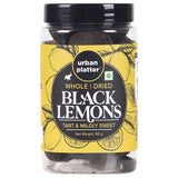 Urban Platter Whole Dried Black Lemons, 50g (Tart and Mildly Sweet | Use in Biryani and Arabic Dishes)