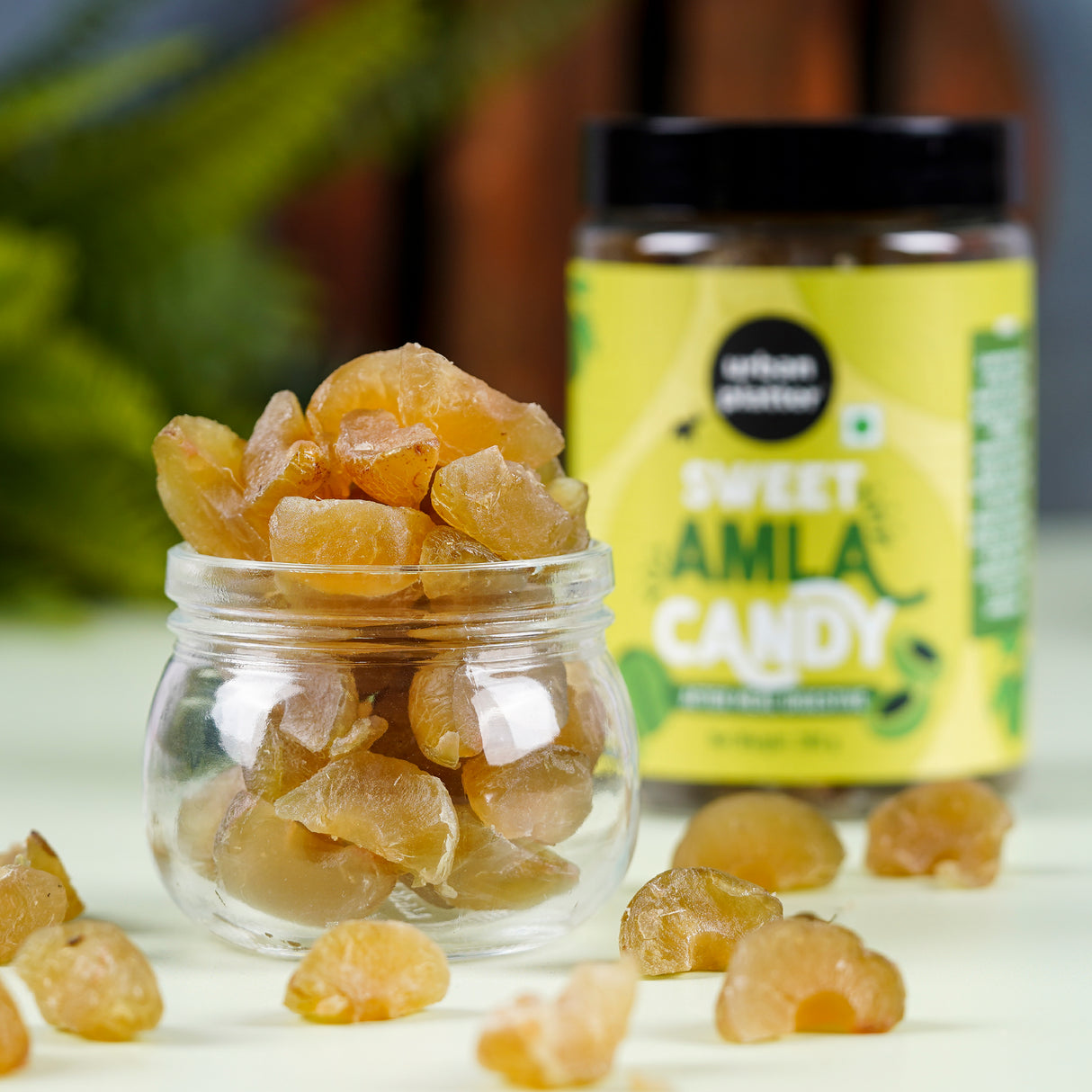 Urban Platter Sweet Amla Candy (Avla), 300g Sweet and Sour | Rich in Vit C | After Meal Digestive