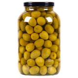 Urban Platter Whole Green Gordal Olives Unpitted, 3.95kgs (Product of Spain | Large Size Olive With Pits | Firm & Juicy | Drained Weight - 2.4kgs)