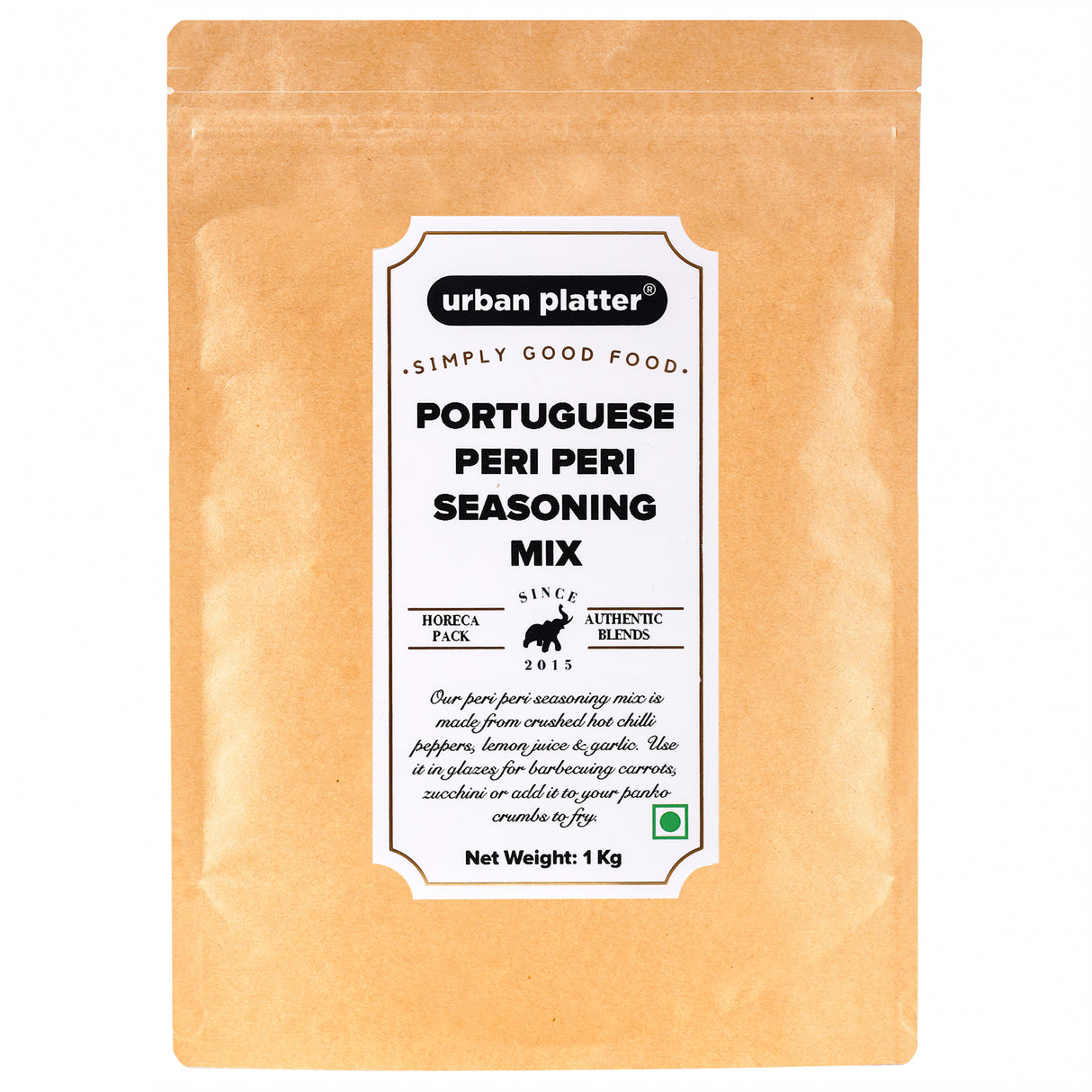 Urban Platter Portuguese Peri Peri Seasoning Mix, 80g (All purpose seasoning, Perfect for Pop Corn, Pasta, Fries Seasoning | Dairy-free)