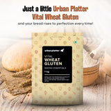 Urban Platter Vital Wheat Gluten, 500g (High-Protein Baking Essential | Key Ingredient for Seitan | Adds Elasticity & Structure | Ideal for Breads)